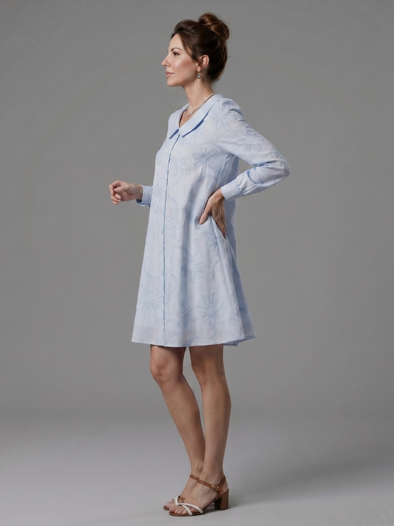 Opale | Buttoned Collar Dress
