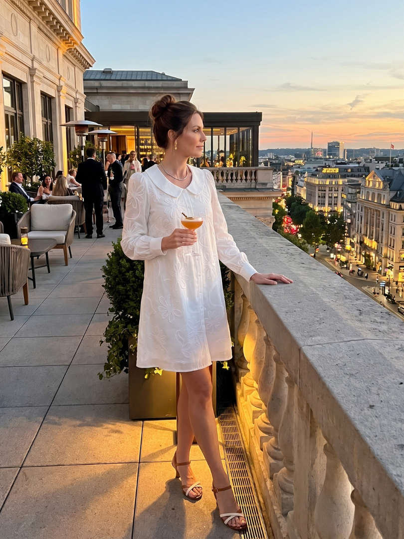 Opale | Buttoned Collar Dress